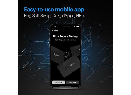 Tangem Secure hardware wallets, Pack of 2